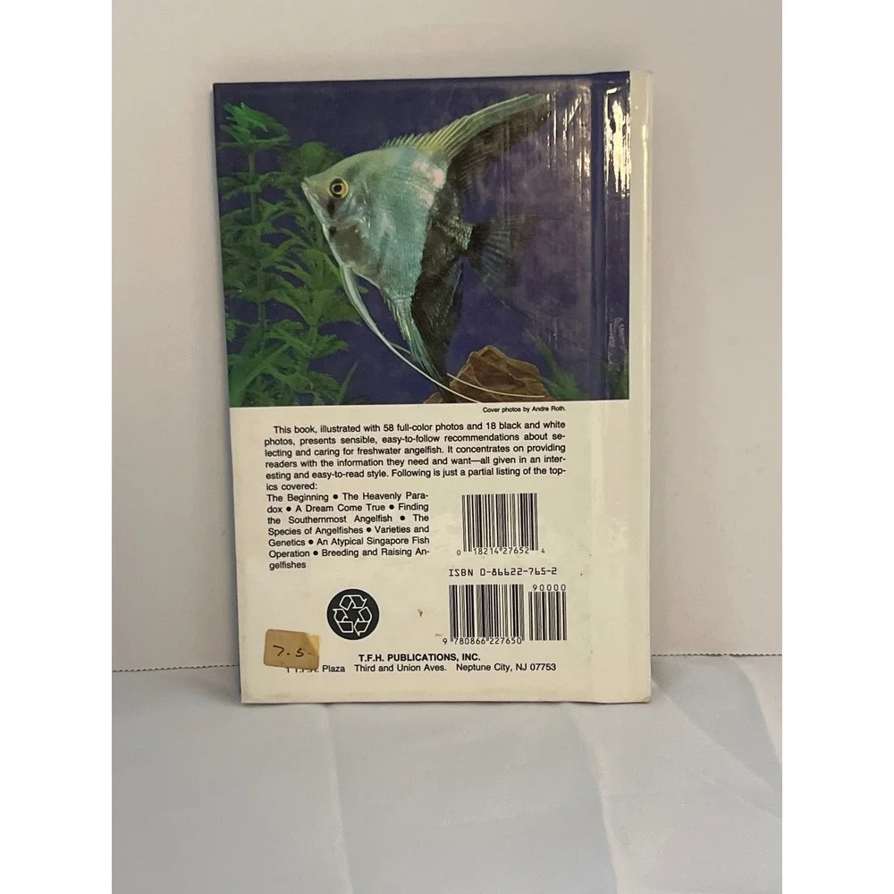 Freshwater Angelfishes Book by Dr Herbert R Axelrod Dr‎ Warren